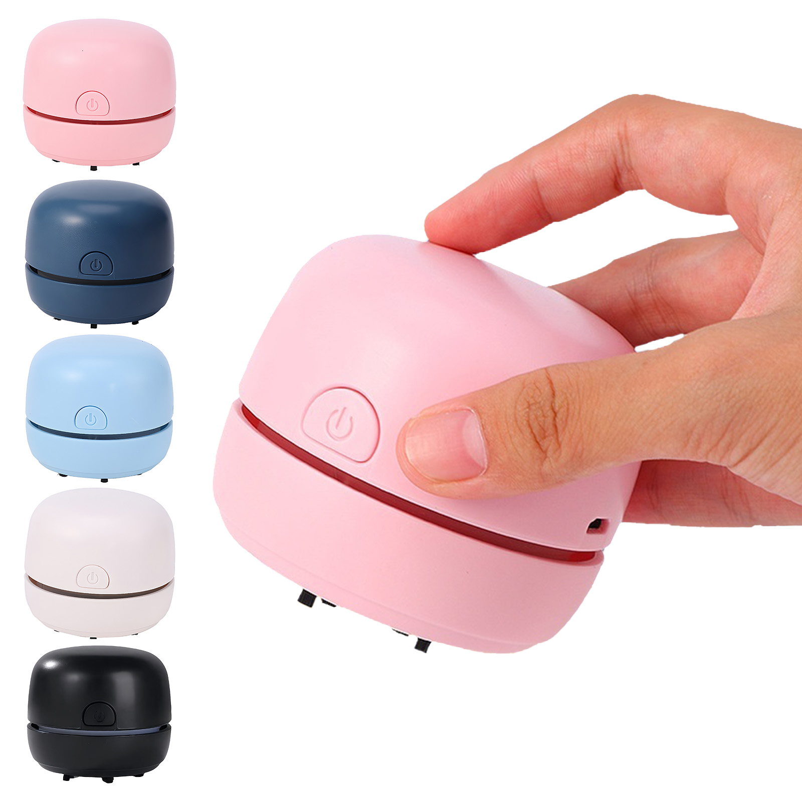 Mini Desktop Vacuum Cleaner For Eraser Dust - Kabelloser Handstaubsauger Mini-Tischstaubsauger USB-Aufladbar Staubentferner für