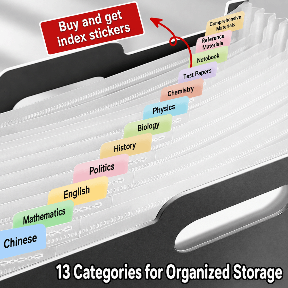 13-Fächer Erweiterbare Aktenma – Expandable Accordion File Folder 13 Pockets Bewertung und Preis