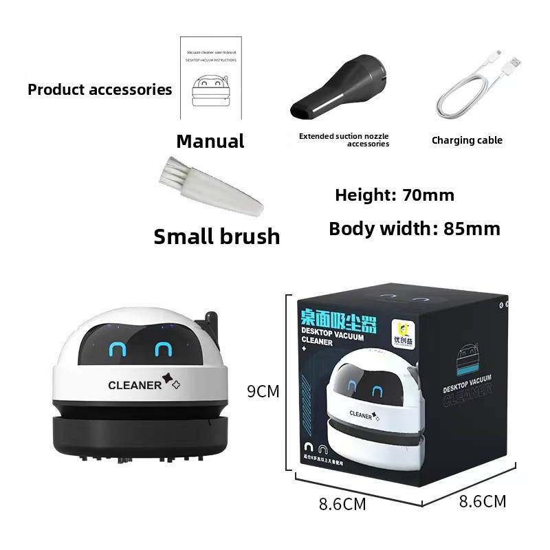 Cartoon Mini Tischstaubsauger, – Mini Desktop Vacuum Cleaner For Eraser Dust Bewertung und Preis
